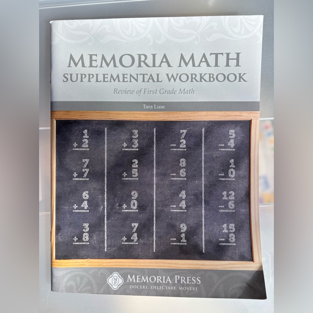 Memoria Math Supplemental Workbook